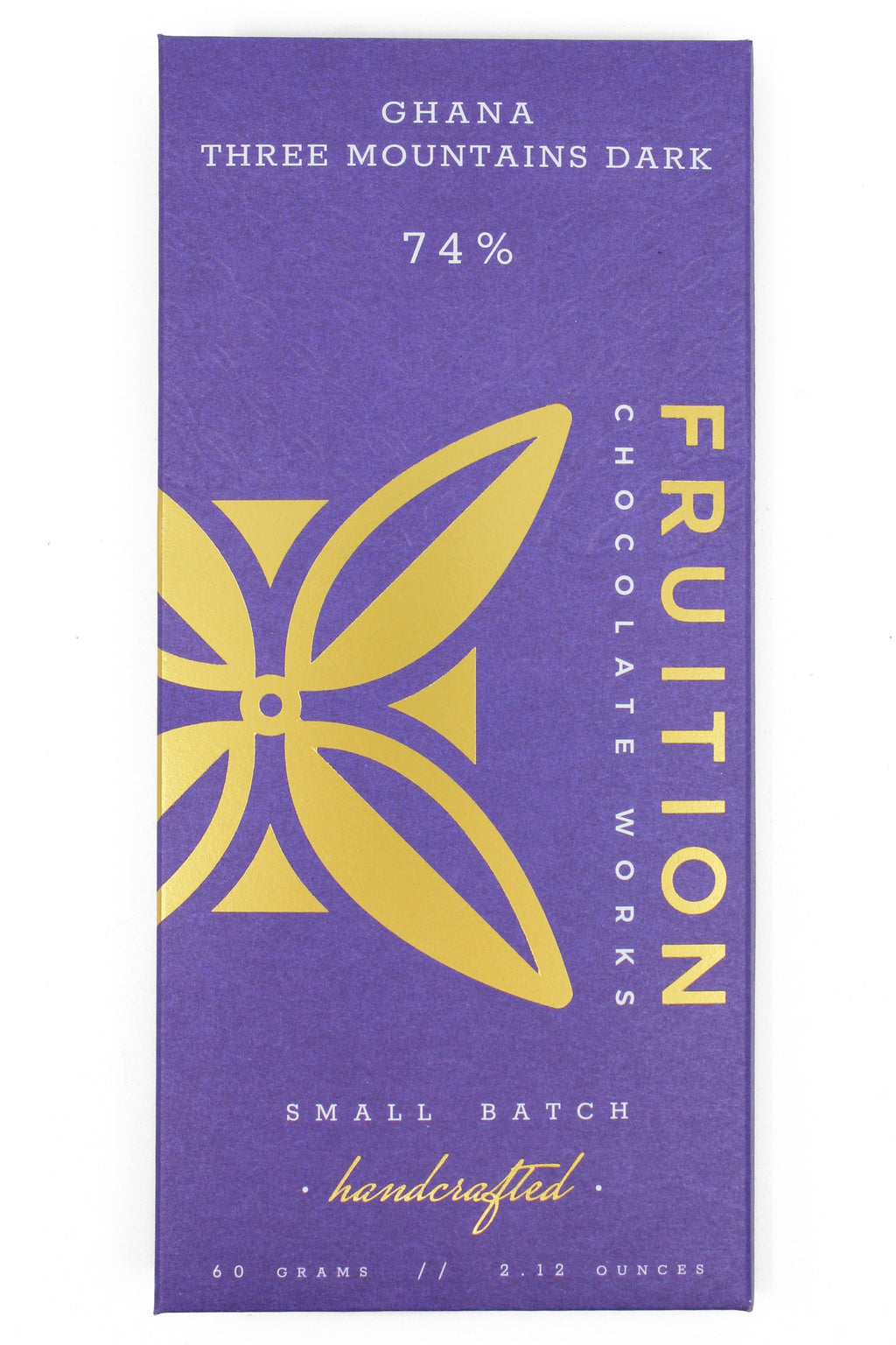 Ghana Three Mountains 74% Dark - Fruition Chocolate