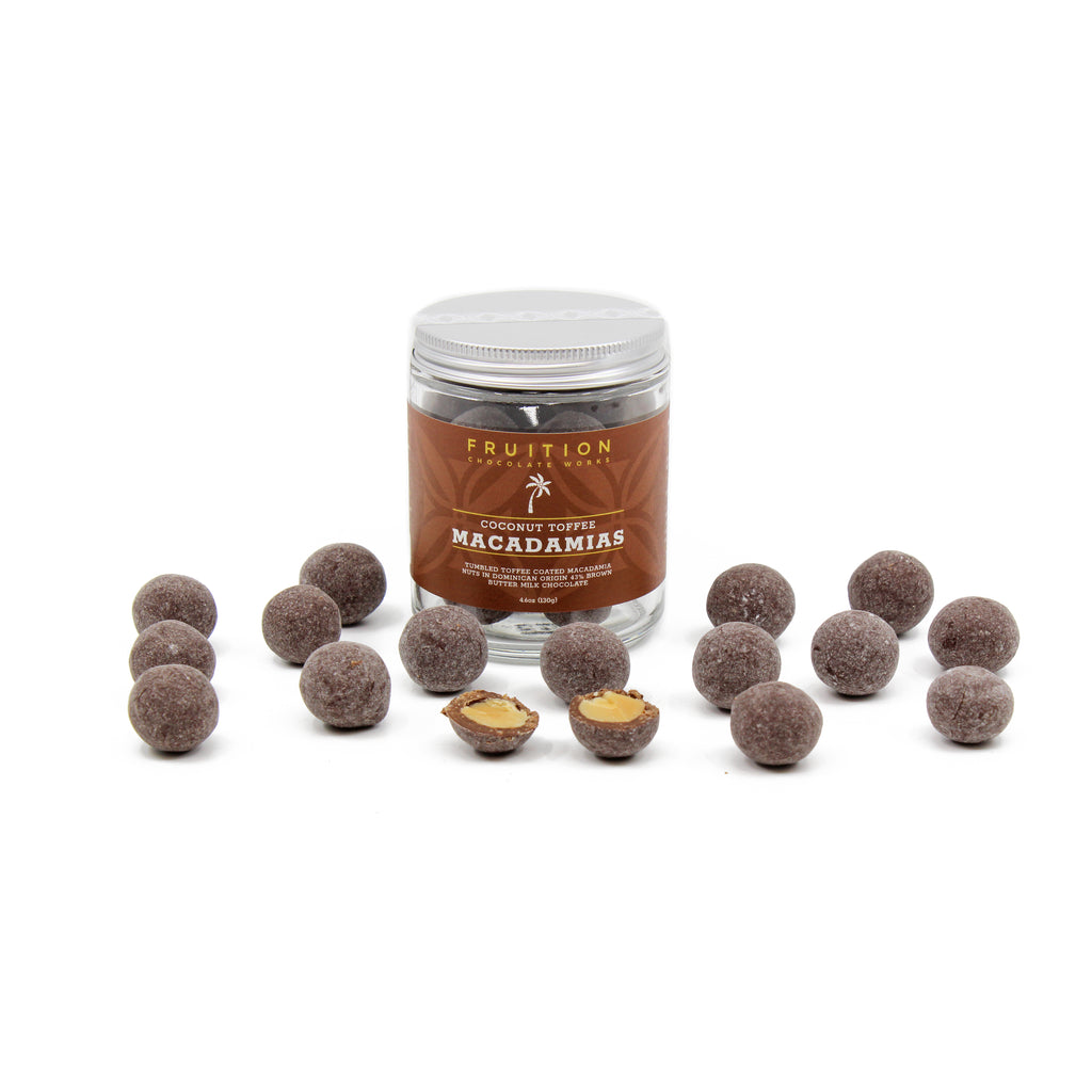 toffee covered macadamia nuts