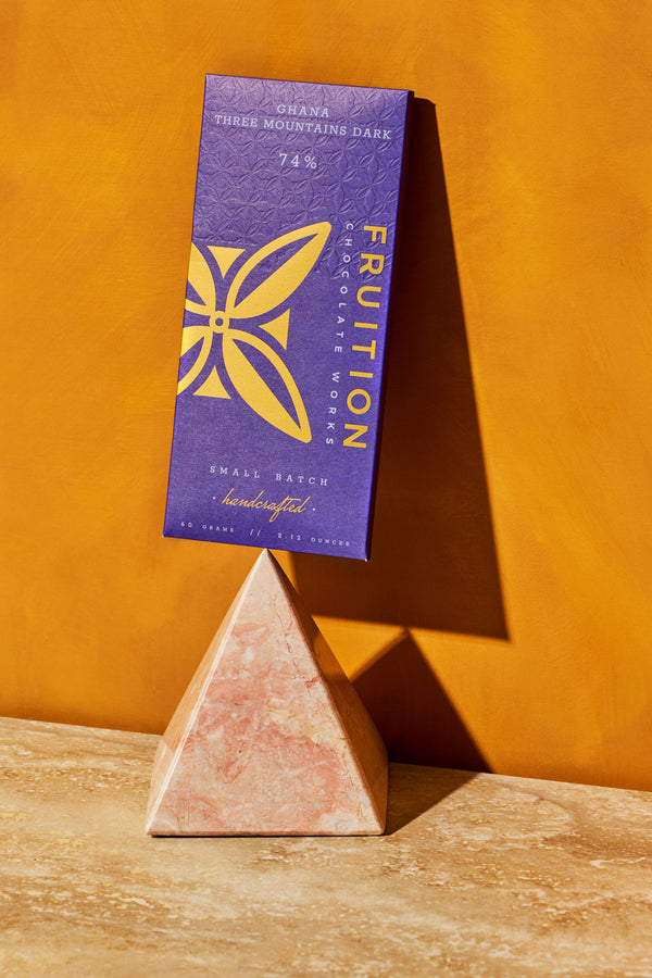 Ghana Three Mountains 74% Dark - Fruition Chocolate