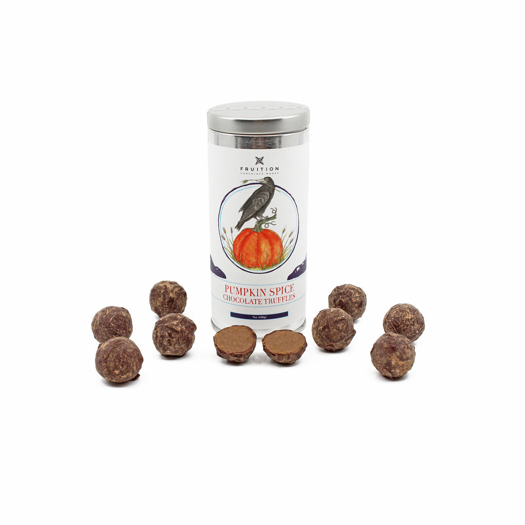 Pumpkin Spice Chocolate Truffles - Fruition Chocolate